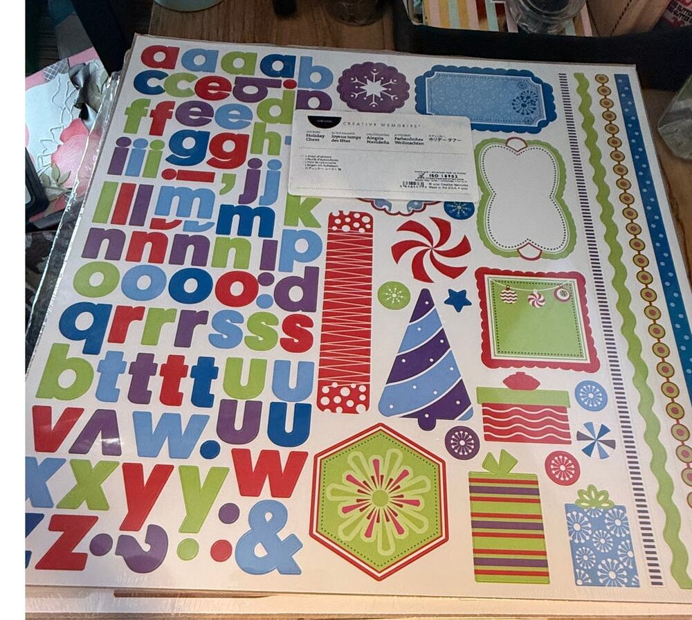 Creative Memories - Holiday Sticker Sheet